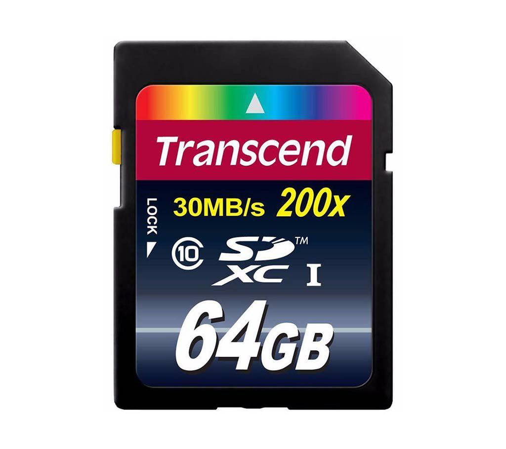 Transcend Micro SD Memory Card (64 GB)