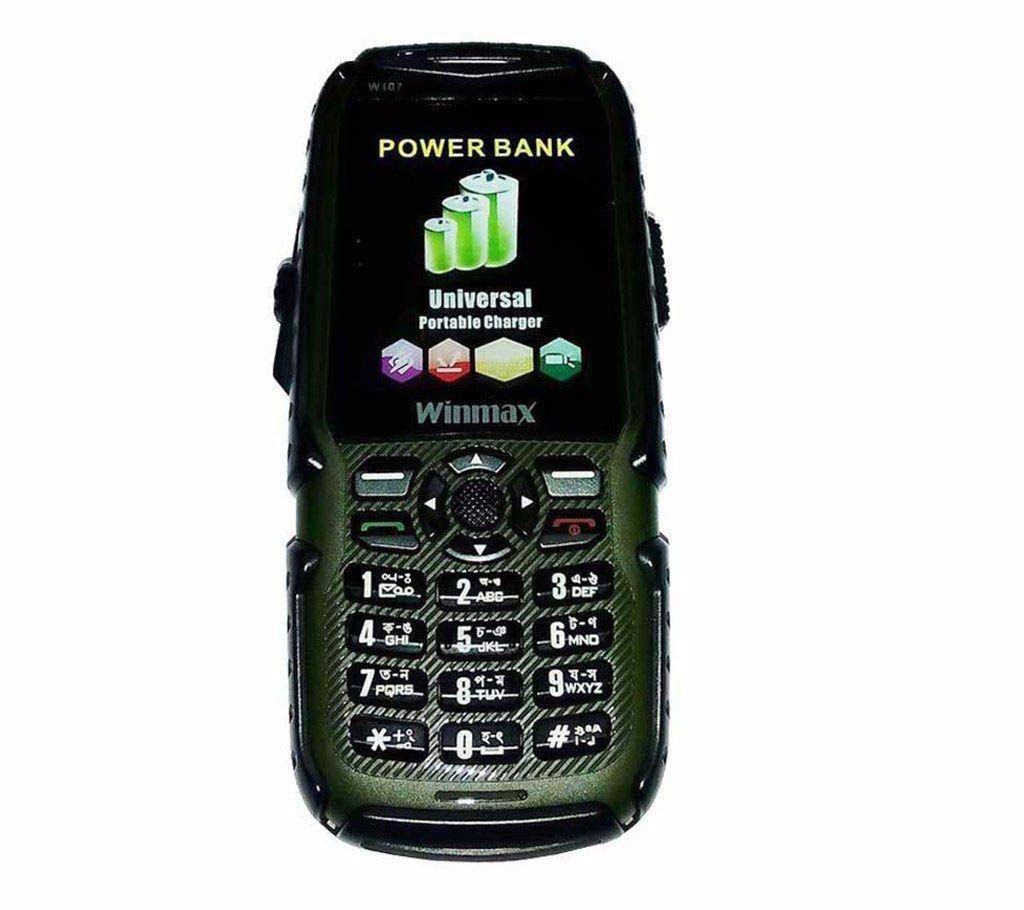Winmax W107 mobile cum power bank 