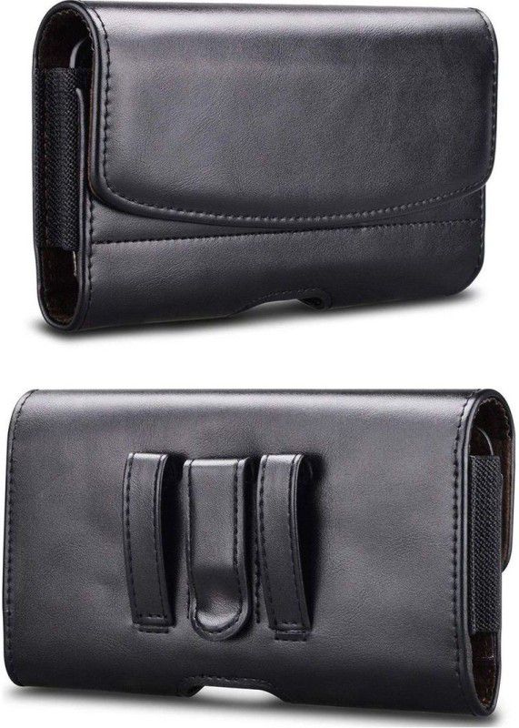 Shock Proof Pouch for Huawei P20 Lite 2019  (Black, Holster, Pack of: 1)