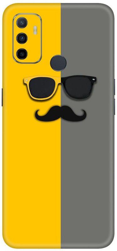 FCS OPPO A33 Mobile Skin  (Yellow, Gray)