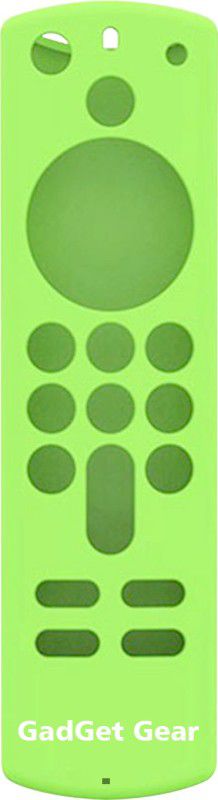Gadget Gear Front & Back Case for Firestick 4K / TV 2nd Gen/ 3rd Gen Remote Cover (Green)  (Green, Silicon, Pack of: 1)