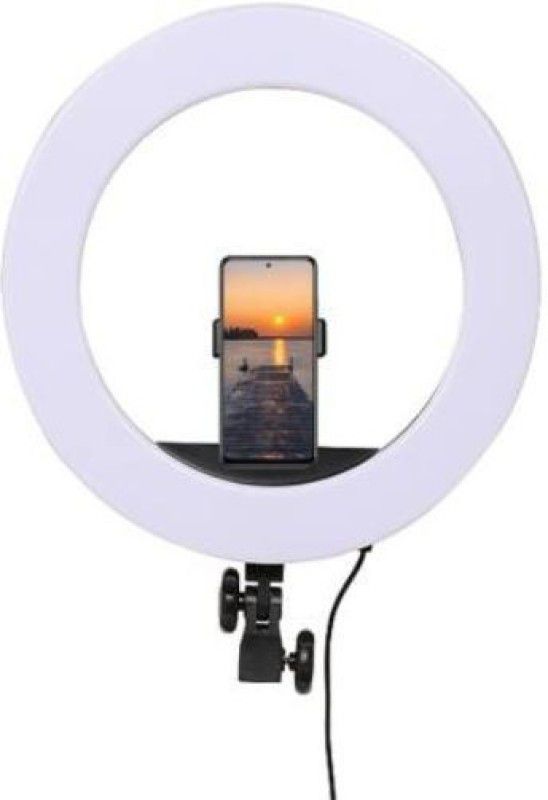 SYARA XYO_525O 8 Inch Ring Light New Selfie Flash Ring Light||Mobile Selfie Flash Light||Led Camera Photography for Smartphone, Studio, Musically, Tiktok, You Tube, Make up, Live Streaming Ring Flash Ring Flash  (White)