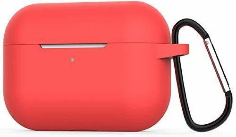 ygc Pouch for airpod 3 / airpod 3rd generation / airpods 3 / airpods 3rd generation  (Red, Dual Protection, Silicon)