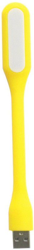 WONDERWORLD ® USB Reading Lamp with LED Lights Flexible Gooseneck LEDL-Type-070 Led Light  (Yellow - 438)