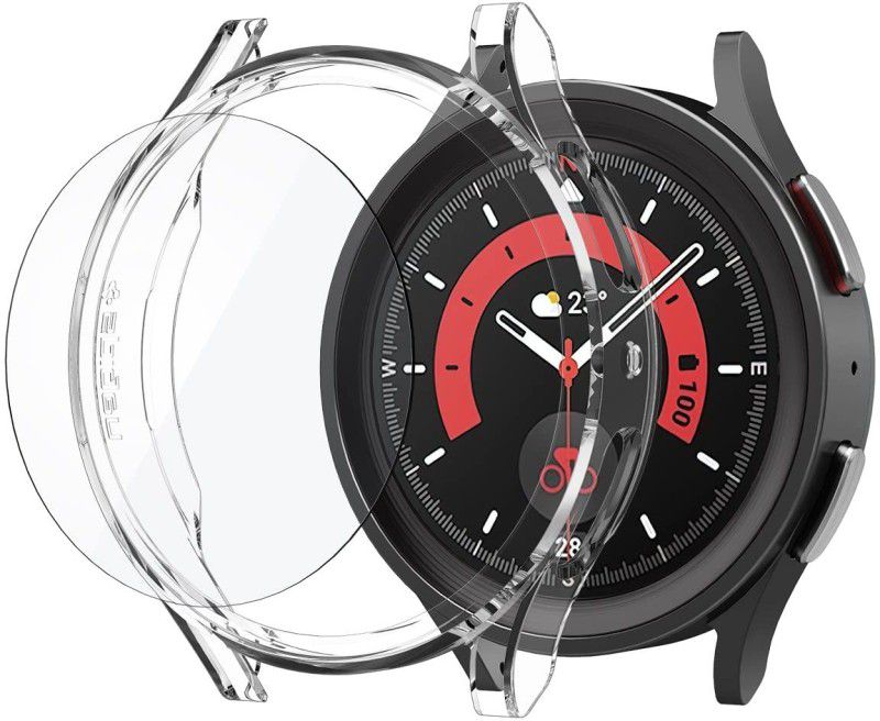 Spigen Thin Fit Bumper Case for Samsung Galaxy Watch 5 Pro  (Transparent, Pack of: 1)