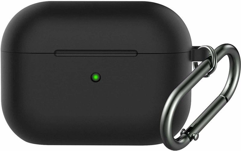 ygc Pouch for airpods 3rd generation  (Black, Dual Protection, Silicon)