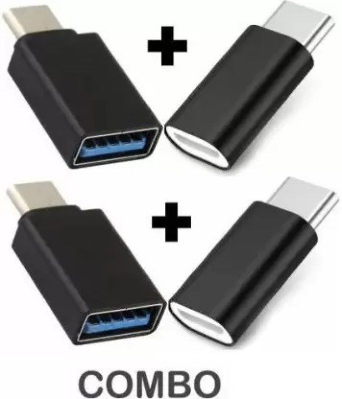OXZA Micro USB OTG Adapter  (Pack of 1)