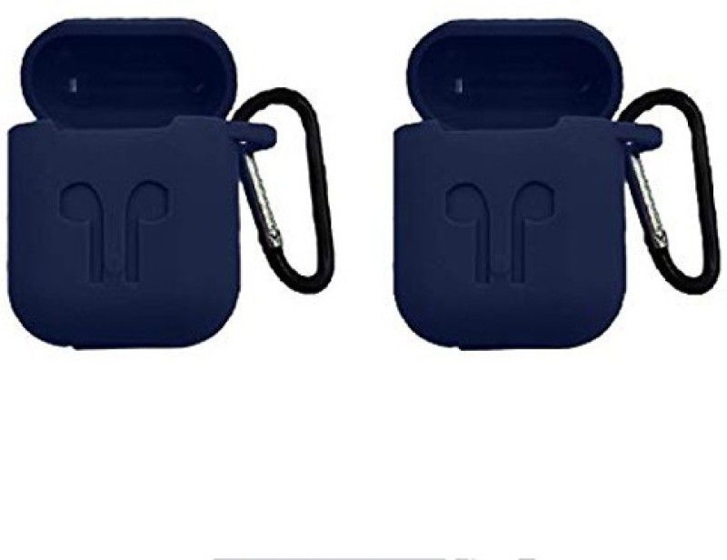 J Pouch for Pack of 2 Silicone Protection Sleeve Skin Carrying Box Cover Compatible with Device 1 & 2  (Blue, Silicon)