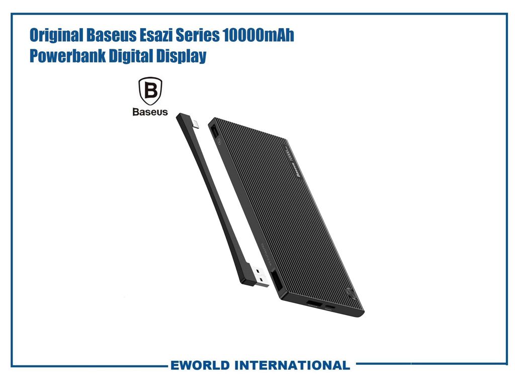 Baseus Esazi Series 10000mAh Digital Display Power Bank