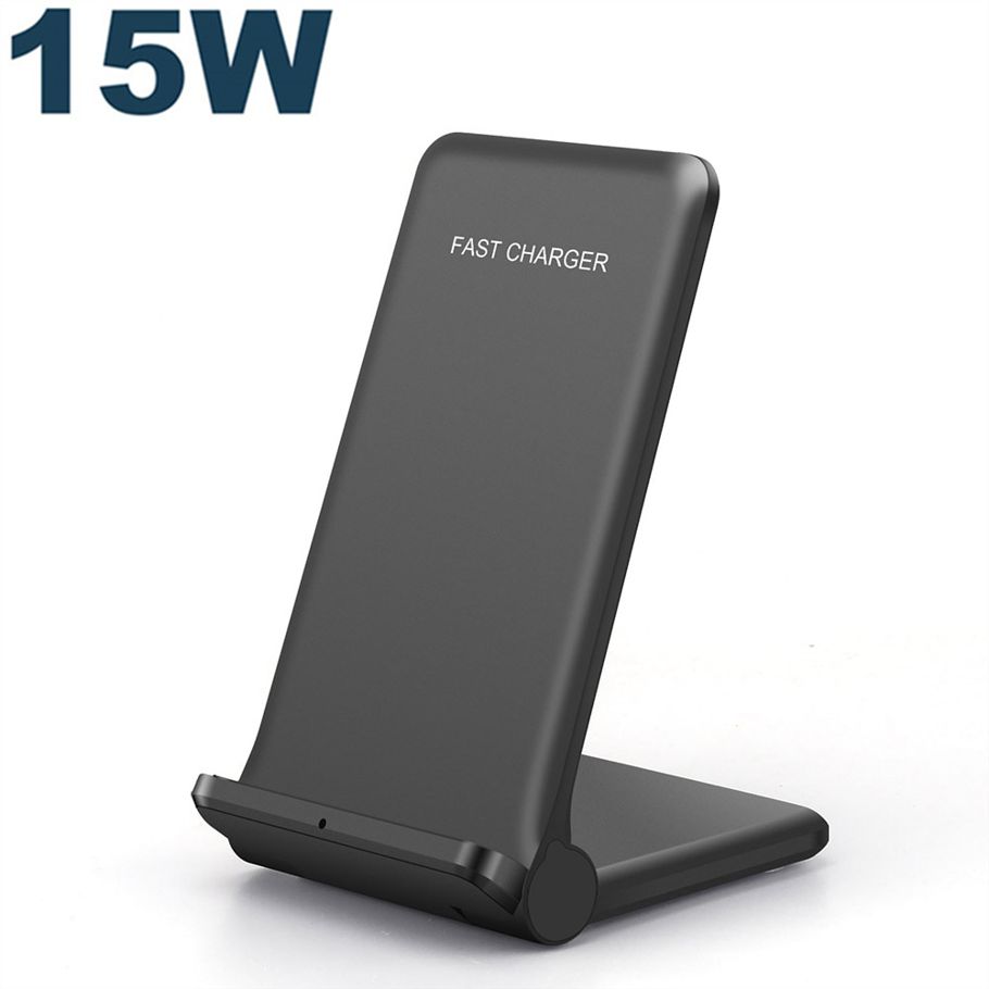30W Quick Qi Wireless Charger Foldable Stand Pad For iPhone 12 11 Pro XS Max XR X 8 Samsung S21 S20 S10 S9 Fast Charging Holder