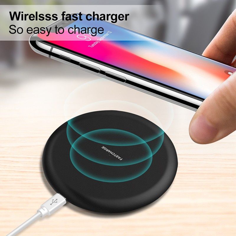 Qi Wireless Charger For Blackview BV9800 Pro BV9500 Plus A80 Pro Chargers Power Dock Charging USB Pad Case Phone Accessories