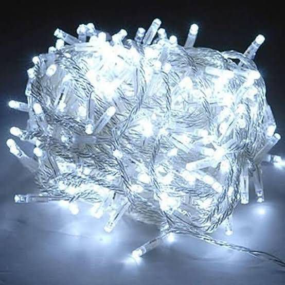 LED silver white decorative fairy lights premium quality for wedding and home decors