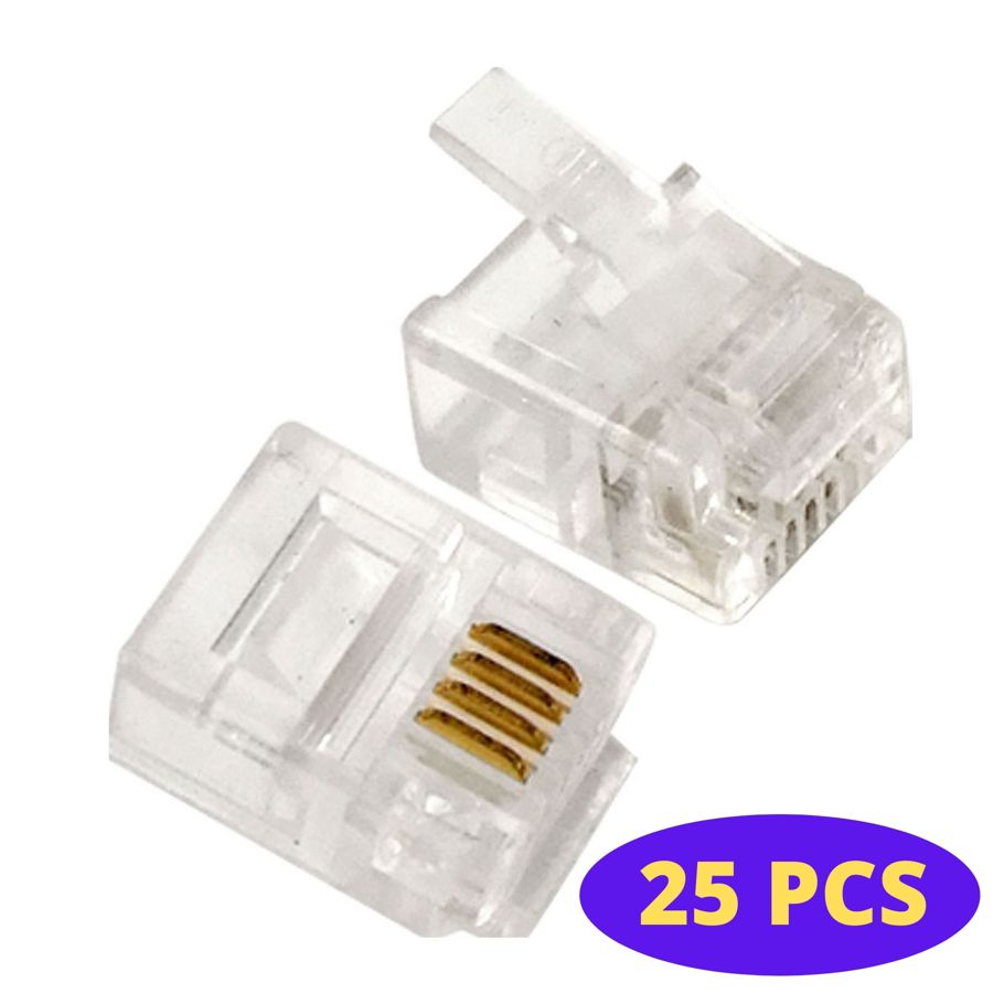 RJ11 Connector for Telephone line Cord connector