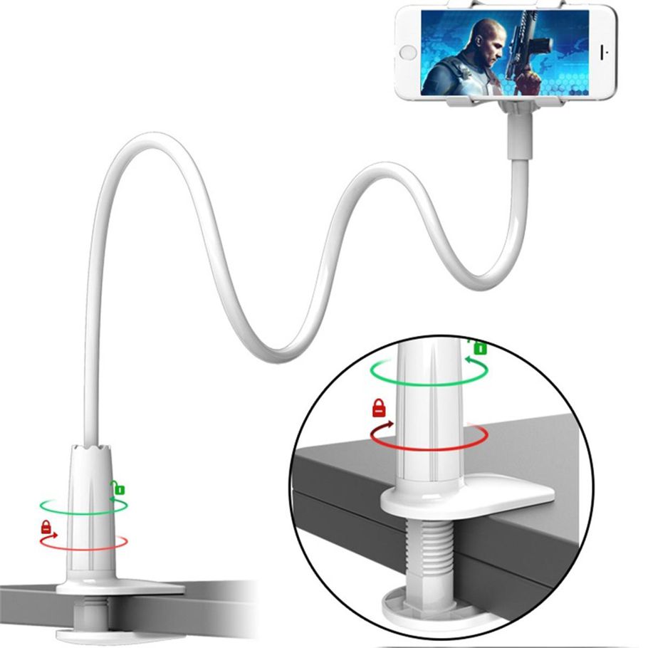 Adjustable Phone Holder Portable Flexible Lazy Bed Phone Bracket Universal Desk Stand Mount