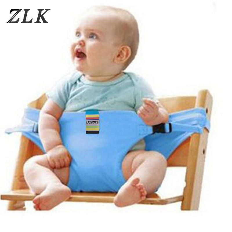 Portable Washable Baby Travel High Chair Booster Safety Seat Strap Toddler Safety Harness Belt for Baby Feeding
