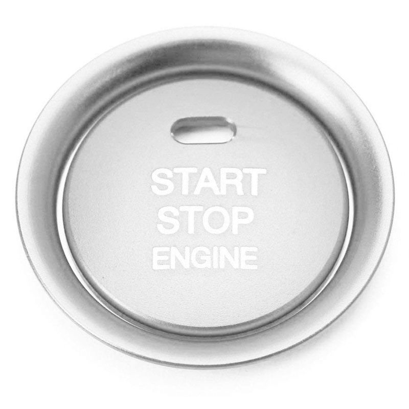 2Pc Set galactic Aluminum Keyless Engine Push Start Button & Surrounding Decoration Ring for Mazda 3 6 CX-3 CX-5 CX-9 MX-5 W