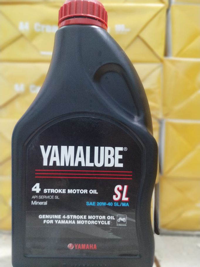 YAMALUBE 4-stroke motor oil(1Litar)SAE 20W-40SL/MA