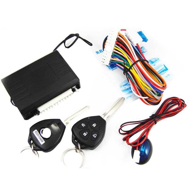New Car Central Lock Kit Auto Keyless Enter System Car Remote Control Output Transmitter Controllers Car Alarm System For Toyota