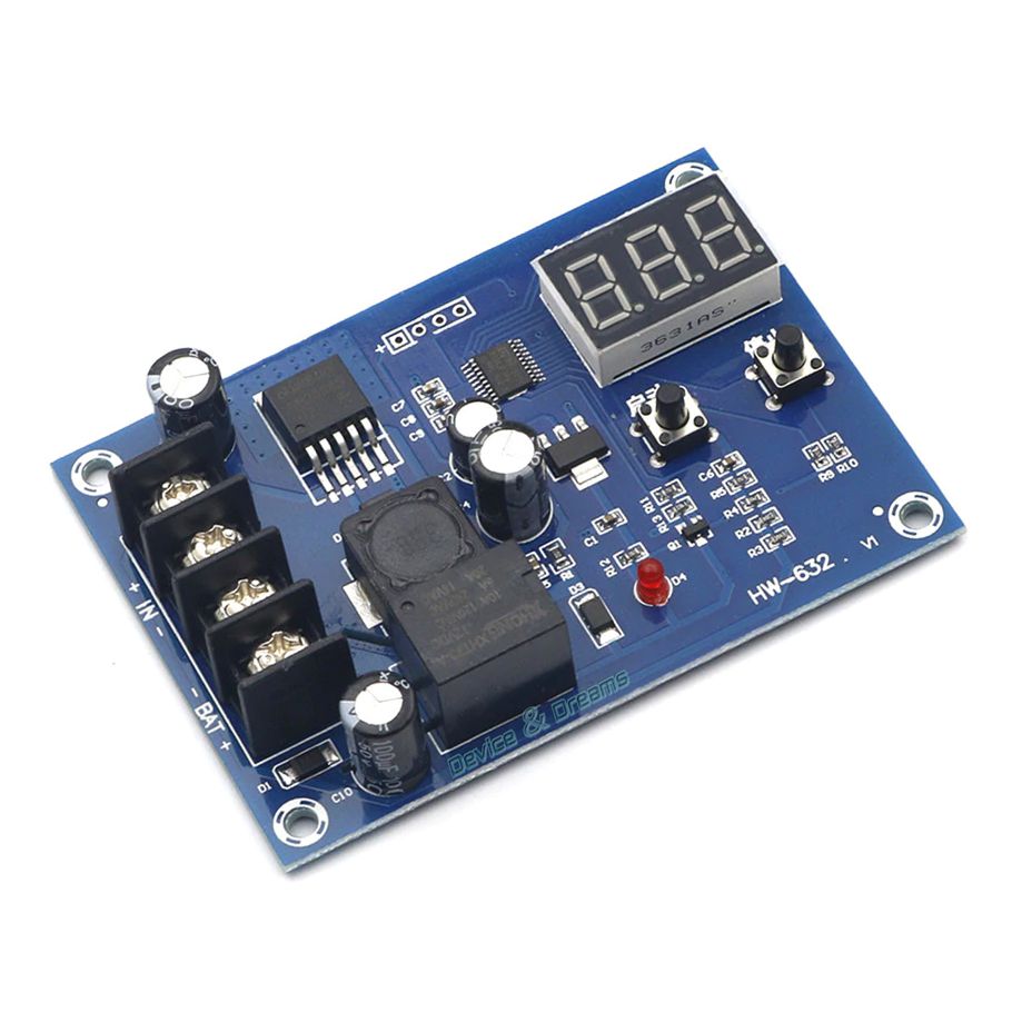 DC 12-36V Charging Control Module DIY Battery Charger Control Switch Protection Board