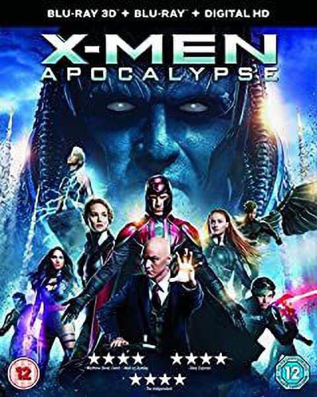 X-Men: Apocalypse Blu-ray + DVD + Digital HD + UltraViolet [Blu-ray]  (DVD English)