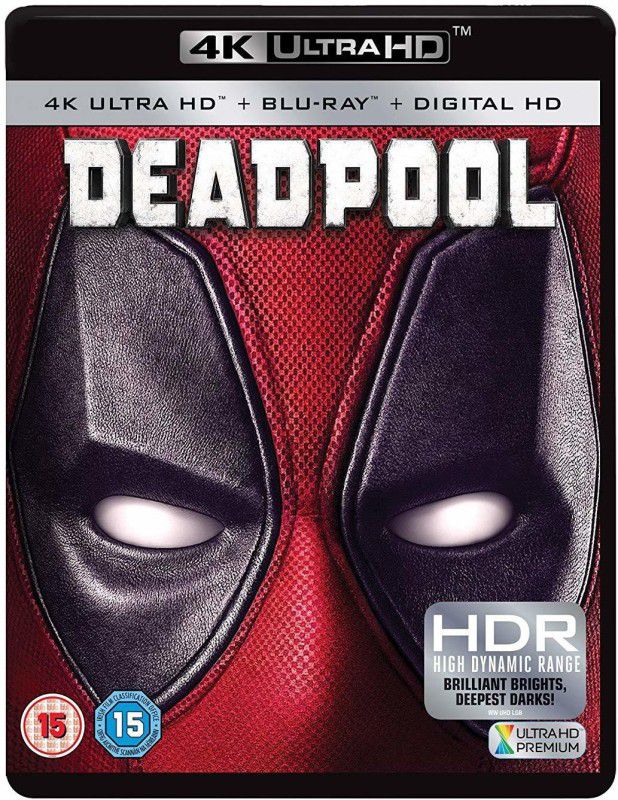 Deadpool (4K UHD + Blu-ray + Digital Download) (2-Disc Set) (Fully Packaged Import) (Region Free)  (4K(UHD) Blu-ray English)