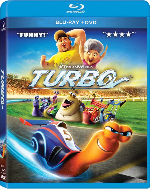 Turbo (Blu Ray + DVD)  (Blu-ray English)