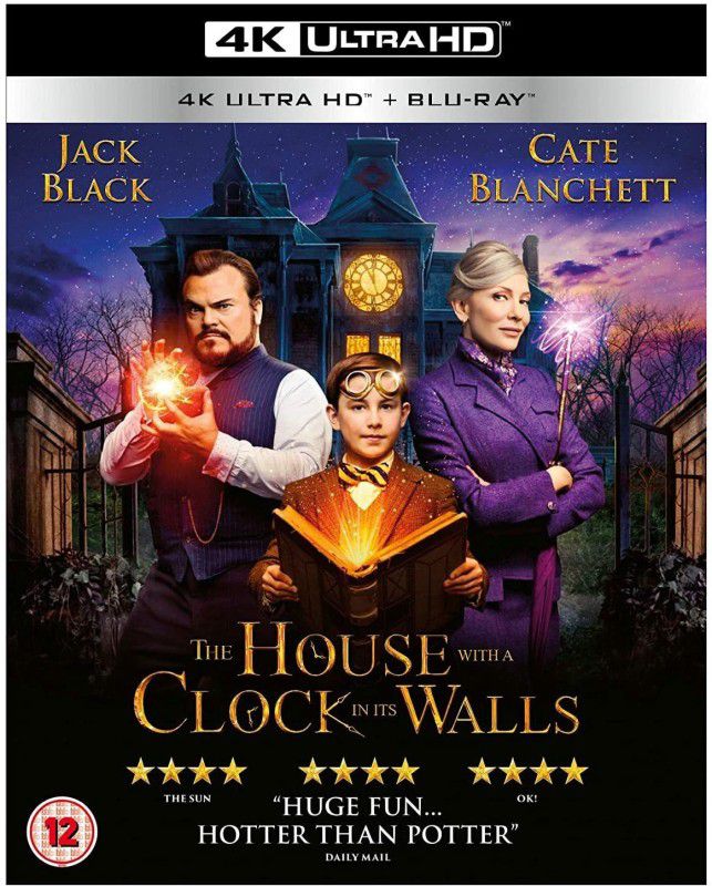 The House with a Clock in its Walls (4K UHD + Blu-ray) (2-Disc Set) (Region Free | UK Import)  (4K(UHD) Blu-ray English)
