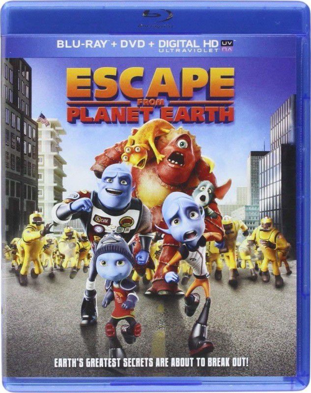 ESCAPE FROM PLANET EARTH 3D  (DVD English)
