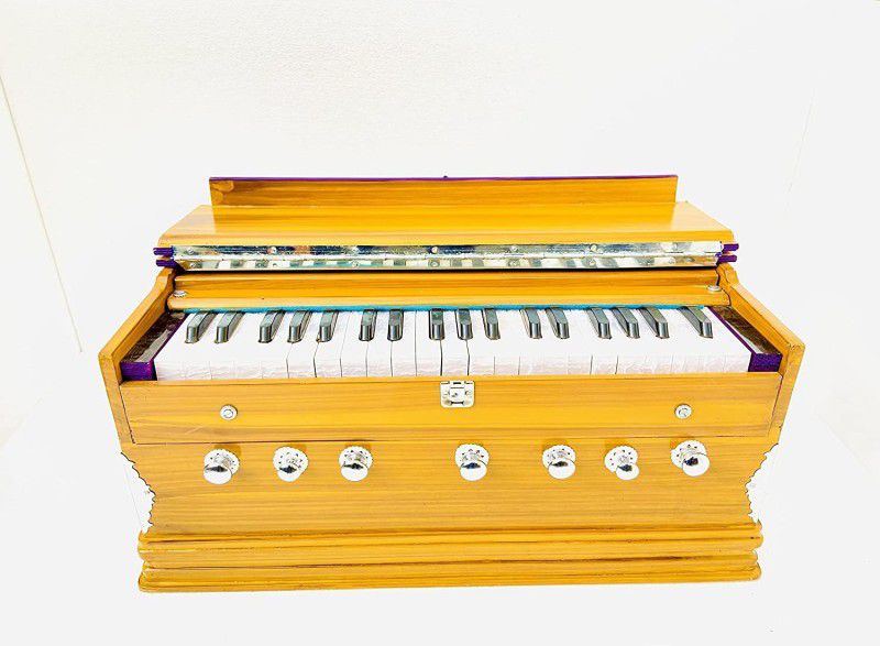 SG MUSICAL 7 Stopper 3 1/4 Octive,Double Bellow,39 Keys Harmonium HSHARM11 3.25 Octave Hand Pumped Harmonium  (Three Fold Bellow, Bass Reed, Male Reed)