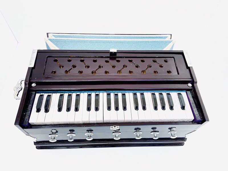 BestBrother Hand Pumped Harmonium With Carry Bag (Two Fold Bellow, Male Reed) Bass Reed & Male Reed Double Fold Bellow & 39 Keys, 7 Stopper 3.2 Octave 3.2 Octave Hand Pumped Harmonium  (Two Fold Bellow, Bass Reed, Male Reed)
