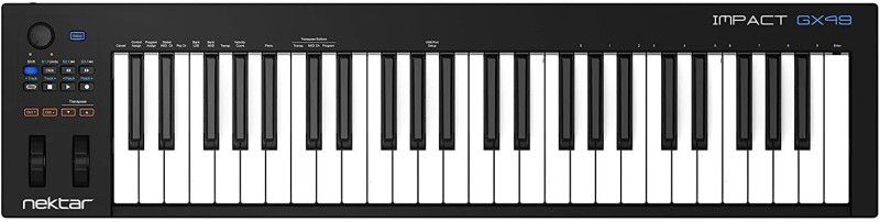 nektar Impact MIDI Keyboard Controller GX49 Analog Portable Keyboard  (49 Keys)