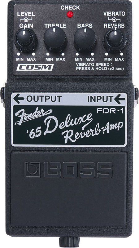 BOSS FDR-1 Fender '65 Deluxe Reverb Damper & Sustain Pedal