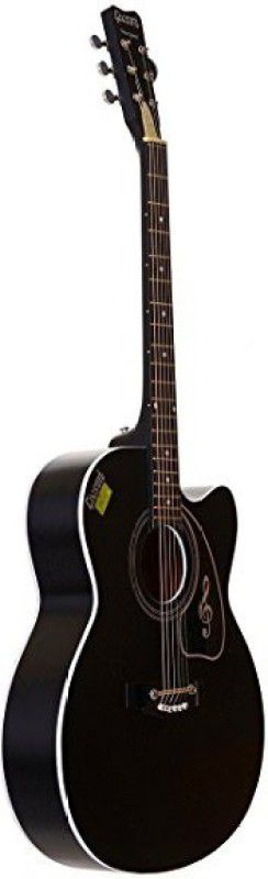 Givson GVS-BLK Acoustic Guitar Rosewood Rosewood Right Hand Orientation  (Black)