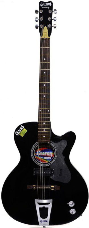 Givson Cambridge Semi-acoustic Guitar Rosewood Rosewood Right Hand Orientation  (Black)