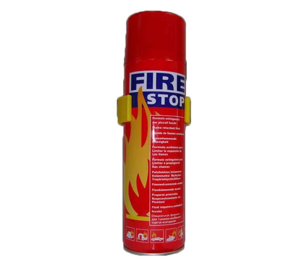 Fire extinguisher spray