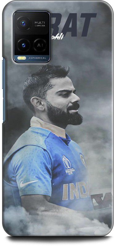 Dronk Back Cover for Vivo Y33T VIRAT KOHLI, RCB, JERSEY, IPL, ROYAL CHALLENGERS BANGLORE  (Multicolor, Dual Protection, Pack of: 1)