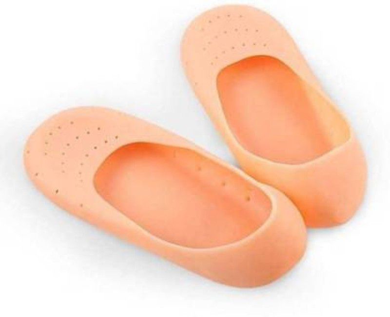 Somudee Silicon Gel Heel and Foot Protector Socks  (Pack Of 1)