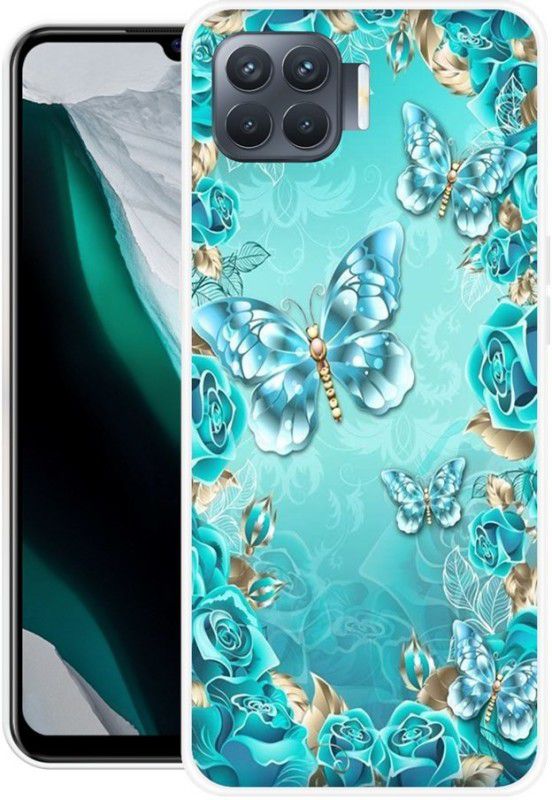 Krtagy Back Cover for Oppo F17 Pro  (Multicolor, Dual Protection, Silicon, Pack of: 1)