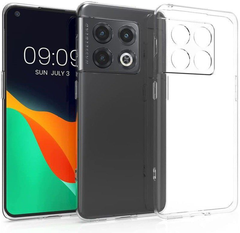 BRENZZ Back Cover for OnePlus 10T 5G, One Plus 10T 5G, 1+10T 5G, One plus 10T 5G, OnePlus 10T,, One Plus 10T  (Transparent, Shock Proof, Silicon, Pack of: 1)