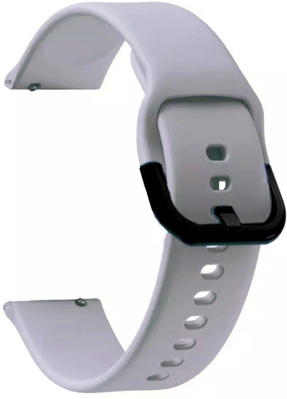 Melfo Black Clip Strap Compatible with Noise Noisefit Twist Smart Watch Strap  (Grey)