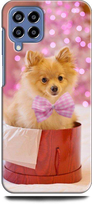 WallCraft Back Cover for SAMSUNG Galaxy M33 5G PUG, CUTE DOG, CUTE, ANIMAL, PET, LITTLE DOG  (Multicolor, Dual Protection, Pack of: 1)