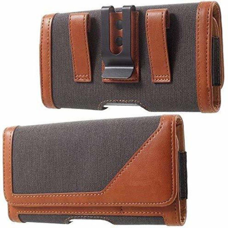 CONNECTPOINT Pouch for Motorola Moto G13  (Brown, Holster, Pack of: 1)