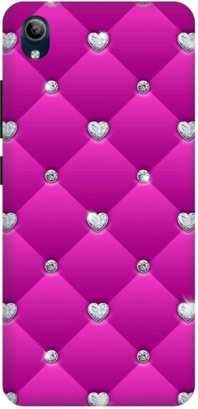 play fast Back Cover for vivo Y1s, 1929, PINK, HEART, MATTRESS, SHAPE, LOVE  (Purple, Hard Case, Pack of: 1)