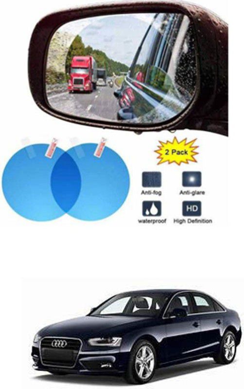 APICAL Car Mirror Blue Rain Blocker For A4 Car Mirror Rain Blocker  (Blue)