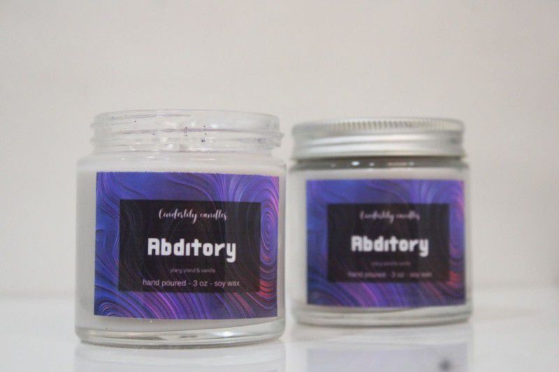 depasro Abditory 3oz Soy wax Scented Candle  (1 ml)