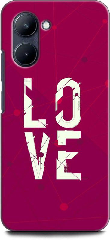 WallCraft Back Cover for Realme C33, RMX3624 LOVE, LOVE QUOTES, POSITIVE, PINK, WHAIT  (Multicolor, Dual Protection, Pack of: 1)