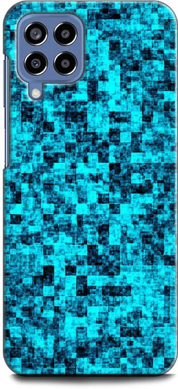 WallCraft Back Cover for SAMSUNG Galaxy M53 5G BLUE, ABSTRACT, TEXTURE, ART, FABRIC  (Multicolor, Dual Protection, Pack of: 1)