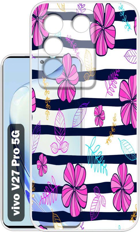Case Club Back Cover for vivo V27 Pro 5G  (Transparent, Grip Case, Silicon, Pack of: 1)