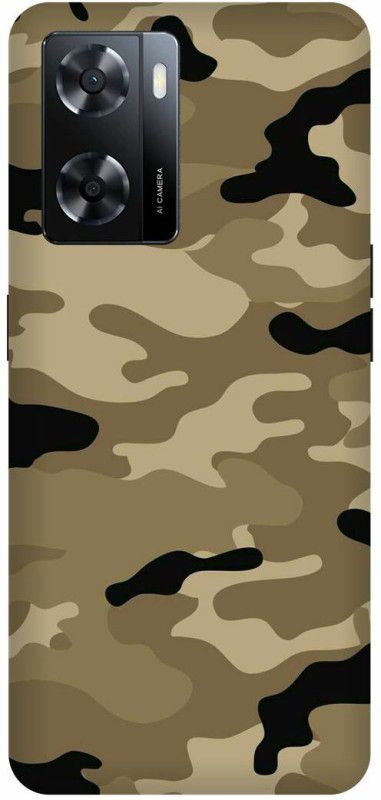 Dimora Back Cover for OPPO A 57e ,INDIANARMY SOLDIER ARMYUNIFORMMILITARY COMOFLAGE DRESSCODE  (Multicolor, Hard Case, Pack of: 1)
