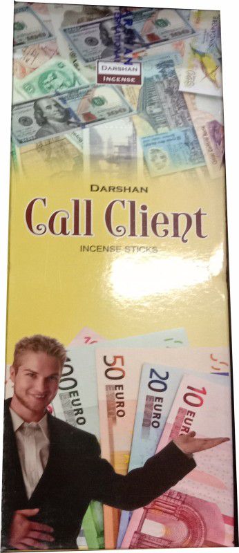 Aggarbati Darshan Call Client 90Unit Set of 6 Darshan Call Client Aggarbati Incense Fragrance, Masala Incense Stick  (90, Set of 6)